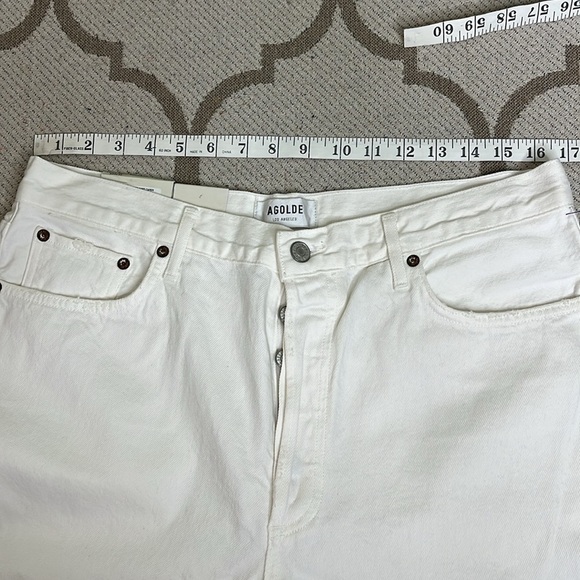 AGOLDE Fen conjure White High Rise Relaxed Taper Jeans - Picture 14 of 17